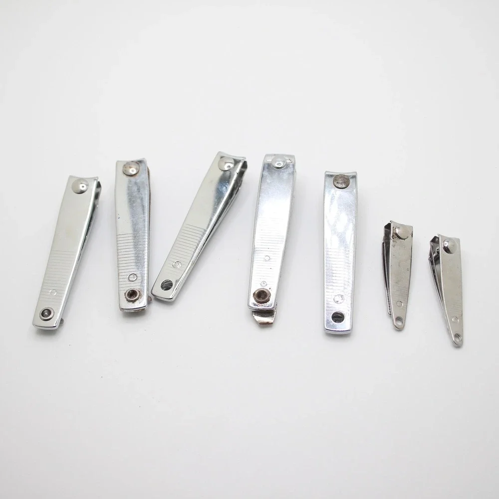 Vintage Assorted Nail Clippers Lot Chrome Steel‎ Grooming Manicure Pedicure